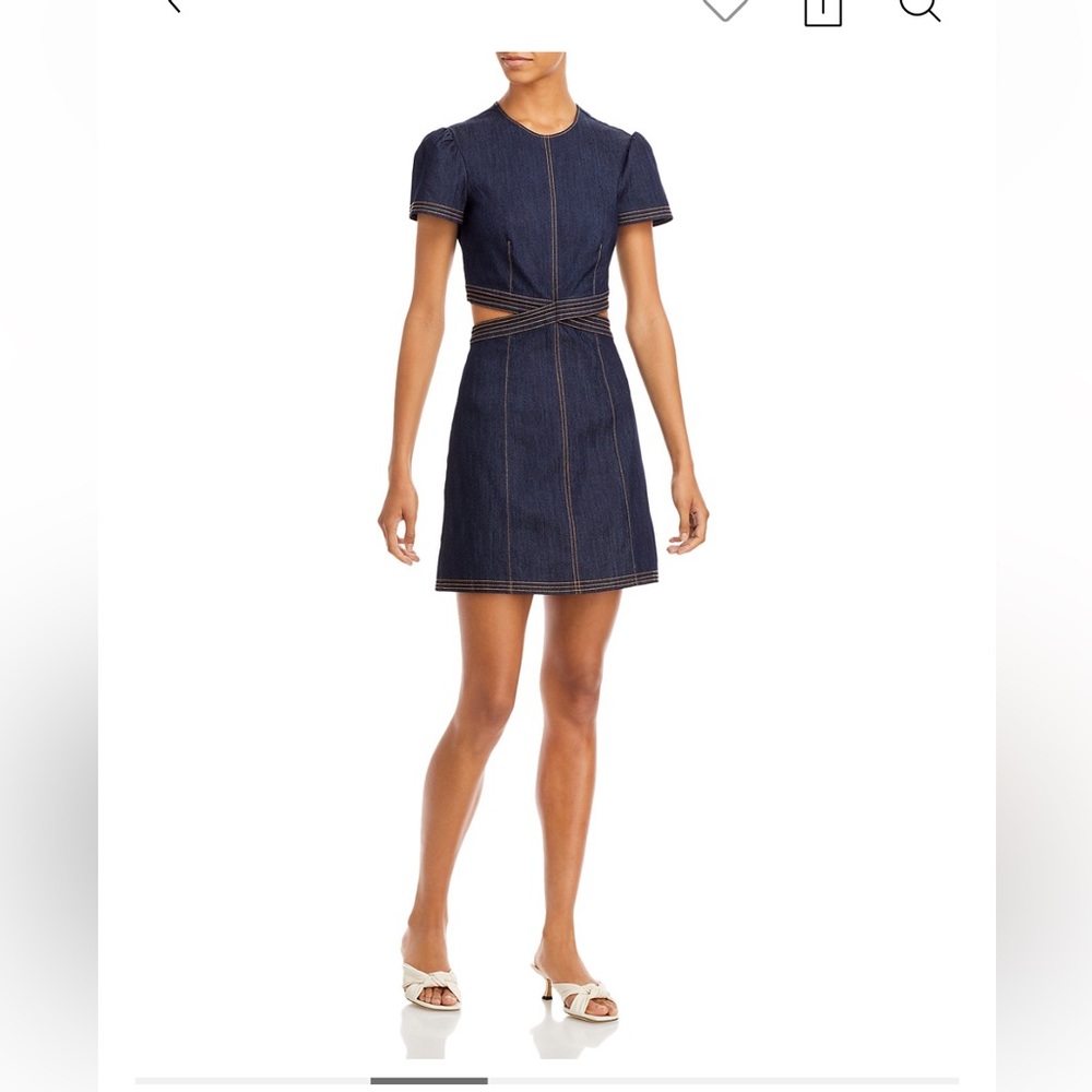 Cinq a sept / Maddy Mini Dress / denim
